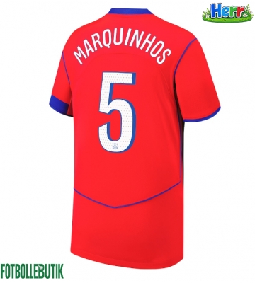 Paris Saint-Germain Marquinhos #5 Tredje Tröja 2025-26 Kortärmad